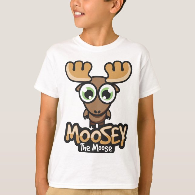 T-shirt Bouton de Moosey (Devant)