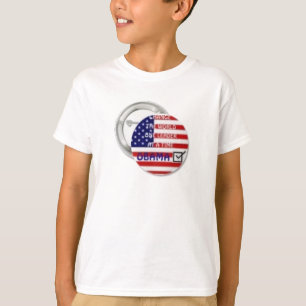 T-shirt bouton d'obama