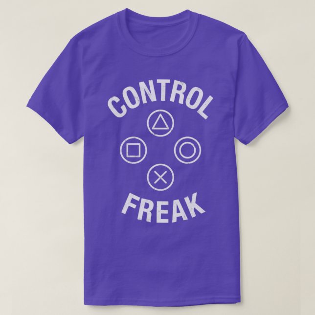 T-shirt Bouton du contrôleur de la console de jeu vidéo de (Design devant)