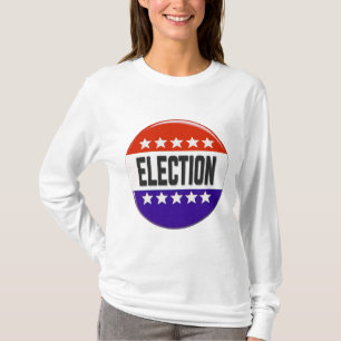 T-shirt Bouton Élection