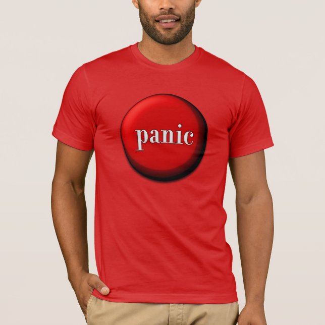 T-shirt Bouton Panique (Devant)