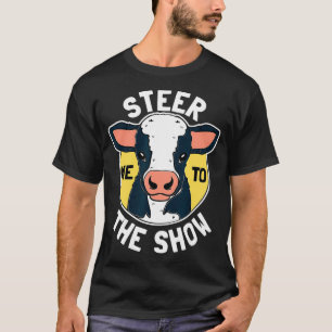 T-shirt Bovins drôles vache drôle