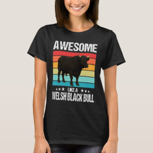 T-shirt Bovins noirs gallois Incroyables comme un taureau