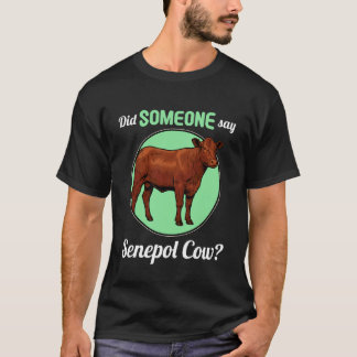 T-shirt Bovins Senepol Quelqu'un a dit Vache Senepol