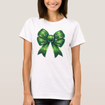 Bow Parties scintillant verte étincelante