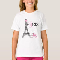 Bow rose Tour Eiffel Paris France Poodle Chic