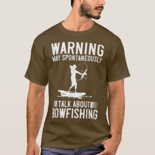T-shirt BowFishing Bow Lights Flèches Crossbow Bowfisher 