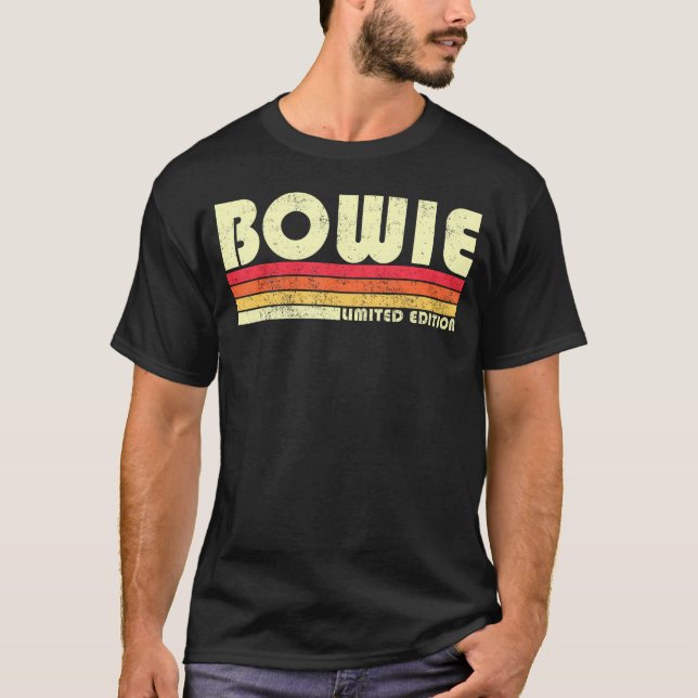 T-shirt Bowie Maryland, 1980 (Devant)