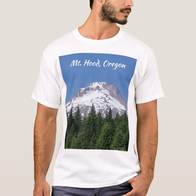 T-shirt Bowl de ski Mt Hood (Devant)