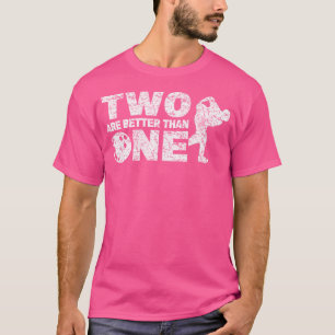 T-shirt Bowler à deux mains Funny Bowling