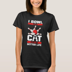 T-shirt Bowler Cat Alley