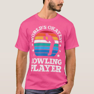 T-shirt Bowler Drôle À Correspondre Bowling Ball Chaussure