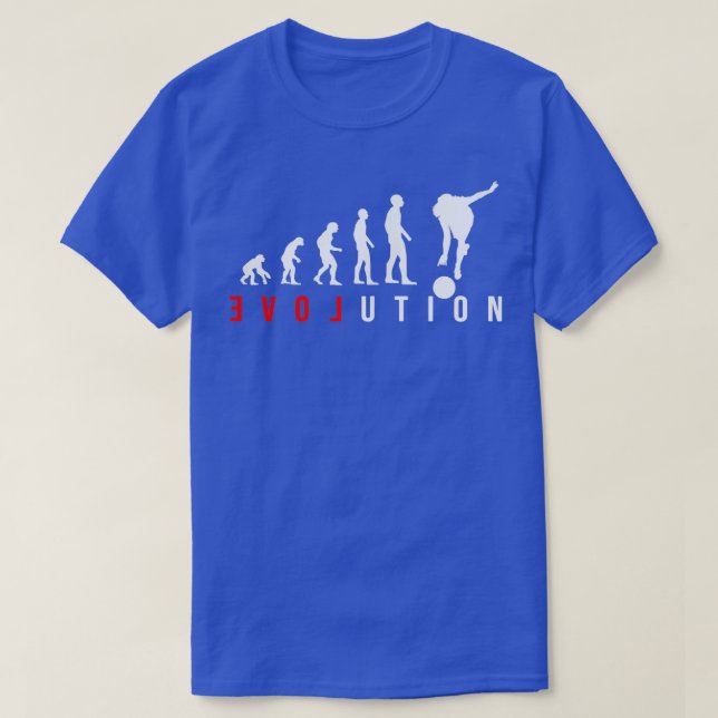 T-shirt Bowler Girl Ou Femme Dans Bowling T (Design devant)