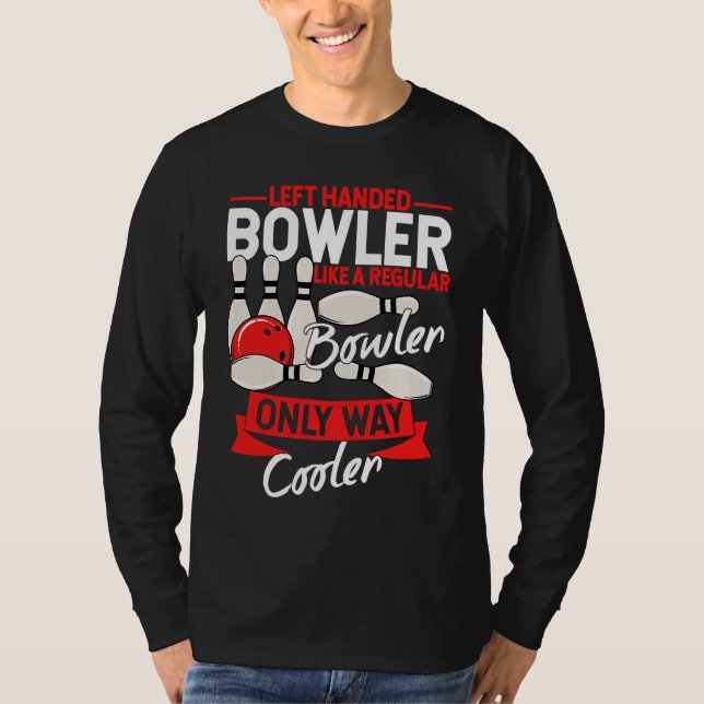 T-shirt Bowling Ball Pin Bowler Strike Bowling Fanatic Bow (Devant)