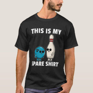 T-shirt Bowling Ball Pin Hommes Femmes Jeunes Maman Alley