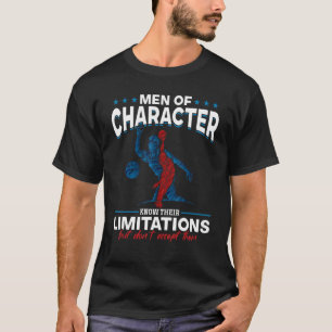 T-shirt Bowling Bowler Hommes de caractère connaissent leu