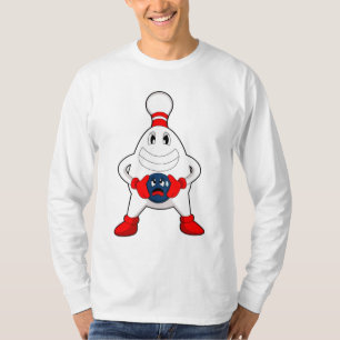 T-shirt Bowling Bowling pin Bowling Bowling