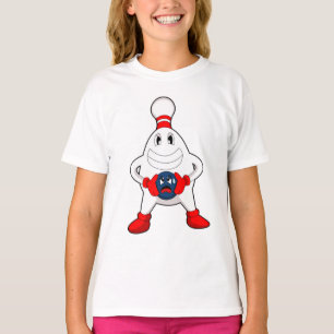 T-shirt Bowling Bowling pin Bowling Bowling