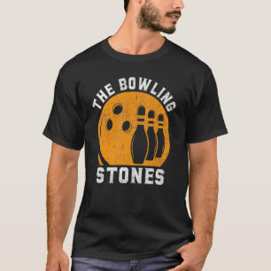 T-shirt Bowling Bowling Stones Retro Vintage Bowler