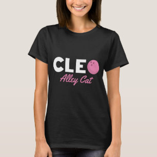 T-shirt Bowling de chat Cleo Alley