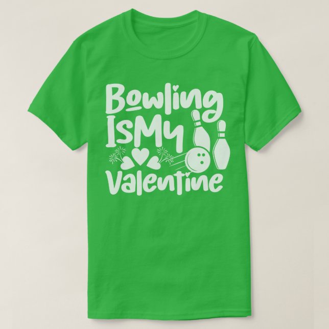T-shirt Bowling est la conception de Strike Love pour cs D (Design devant)