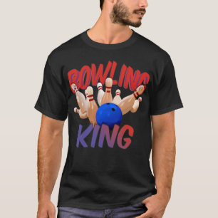 T-shirt Bowling King, bowling à dix broches