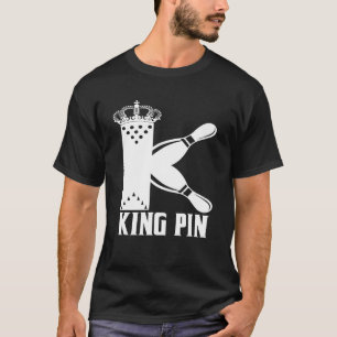 T-shirt Bowling King Pin