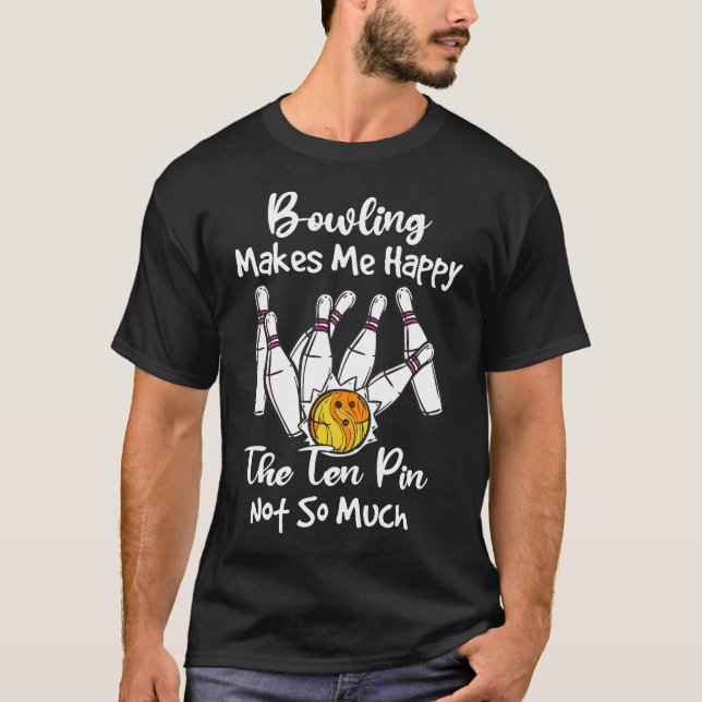 T-shirt Bowling Makes (Devant)