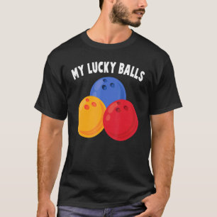 T-shirt Bowling - Mes Boules Chanceuses - - Allée - Sports