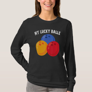 T-shirt Bowling - Mes Boules Chanceuses - - Allée - Sports
