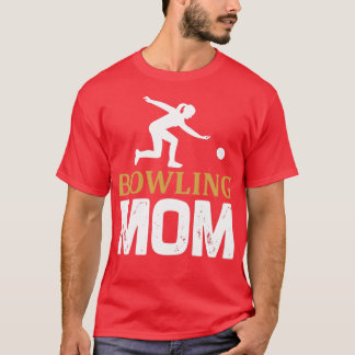 T-shirt Bowling MOM T