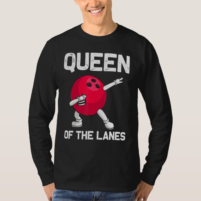 T-shirt Bowling Pour Femmes Grand-Mère Bowler Game Lane Sp (Devant)
