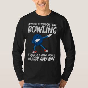 T-shirt Bowling Pour Hommes Femmes Dabbing Boule Pelouse B