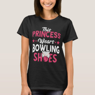 T-shirt Bowling Princess Bowling Chaussures Bowler Bowling