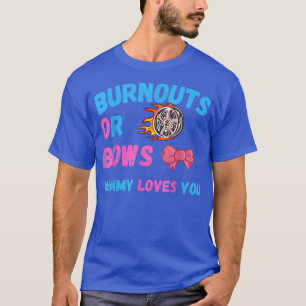 T-shirt Bows Ou Burnouts Maman Vous Aime Genre Révéler Béb