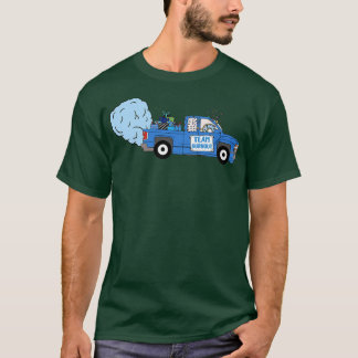 T-shirt Bows ou Burnouts Team Burnout Gender Reveal Party