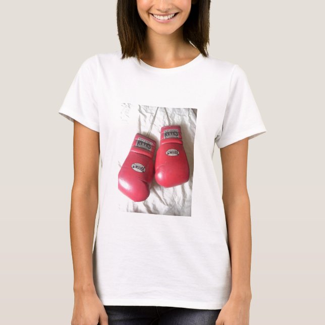 T-shirt Boxe de chemise à manches longues pour femmes (Devant)