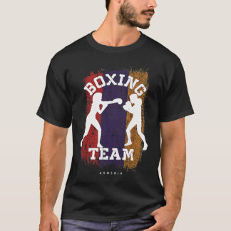 T-shirt Boxe Féminine Arménie Sports de Combat Combattante