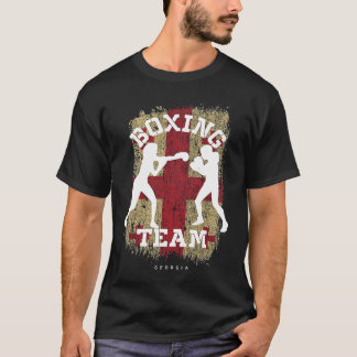 T-shirt Boxe Féminine Géorgie Sports de Combat Combattante