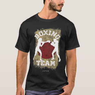 T-shirt Boxe Féminine Japon Sports de Combat Combattante B