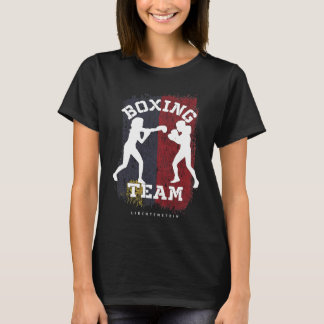 T-shirt Boxe Féminine Liechtenstein Sports de Combat Comba
