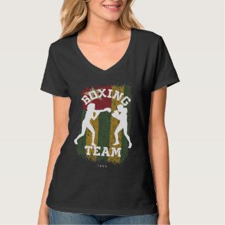 T-shirt Boxe Féminine Togo Sports de Combat Boxeur Boxe