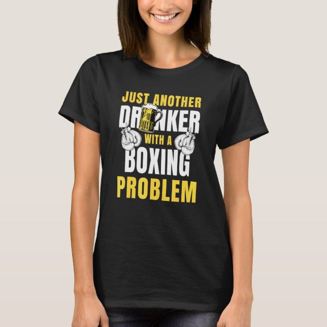 T-shirt Boxe Graphique Pour Hommes Boxer Pour Lui Boxer (Devant)