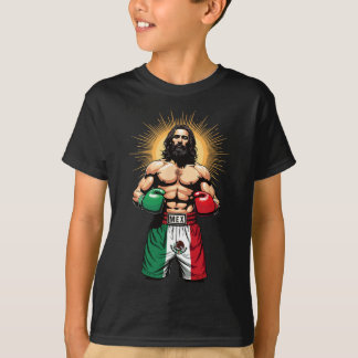 T-shirt Boxe mexicaine - shorts de boxe Jésus Christ Mex