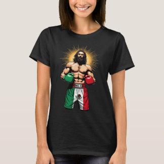 T-shirt Boxe mexicaine - shorts de boxe Jésus Christ Mex
