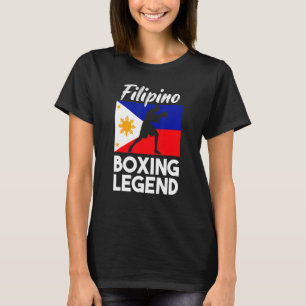 T-shirt Boxe philippine Drapeau Boxe Pinoy