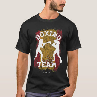 T-shirt Boxe pour femmes Espagne Combat Sports Fighter Box