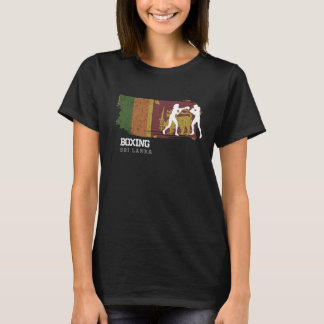 T-shirt Boxe pour femmes Sri Lanka Combat Sports Fighter B