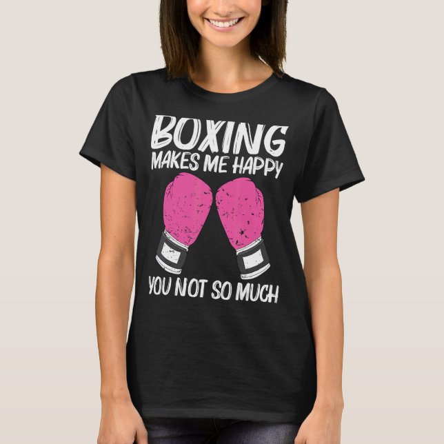 T-shirt Boxe Pour Hommes Femme Boxer Sparring Match (Devant)