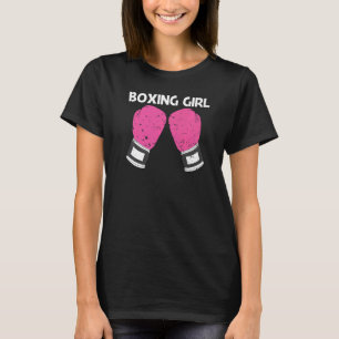 T-shirt Boxe Pour Les Filles Boxer Sparring Match